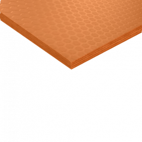 Фанера березовая лам./сет. ФОФ  9мм 120/120 сорт I/I 3000х1500мм HEXA (оранжевый цвет)