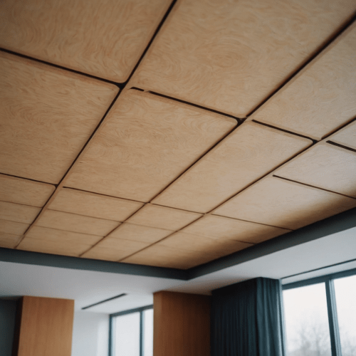 Фанера для потолка